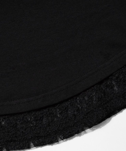 FANCY CLUB（ファンシークラブ）の「A'GEM/9 × .kom 『FANCY CLUB/ファンシークラブ』 LACE SQUARE NECK TOP/レーススクエアネックトップス（その他トップス・レディース・ブラック/ブルー・FREE）」の17枚目の写真