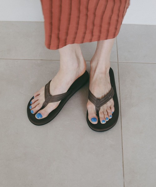 Indosole(インドソール)の「【Indosole(インドソール)】サンダル(UNISEX)(サンダル・レディース・ダークブラウン/レッド・LARGE/MEDIUM)」の17枚目の写真