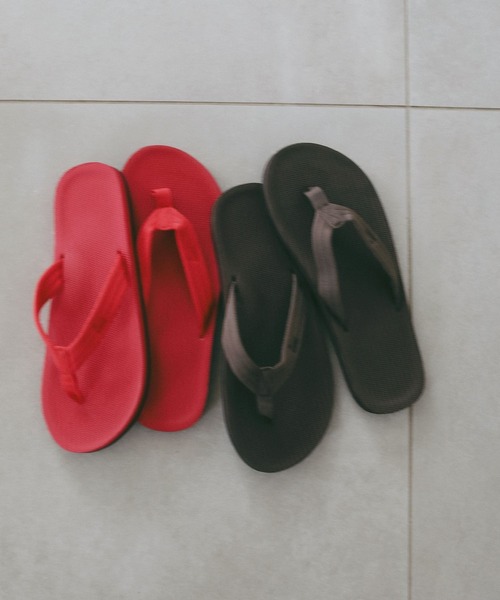 Indosole(インドソール)の「【Indosole(インドソール)】サンダル(UNISEX)(サンダル・レディース・ダークブラウン/レッド・LARGE/MEDIUM)」の14枚目の写真