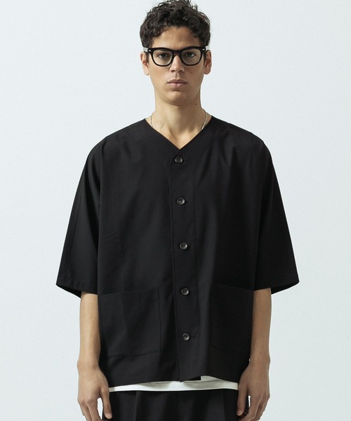 SLICK（スリック）の「【SLICK/スリック】T/R Stretch Dolmansleeve Cardigan/T/Rストレッチドルマンスリーブカーディガン/セットアップ（カーディガン/ボレロ・メンズ・ブラック/チャコールグレー・1/2/3）」の11枚目の写真