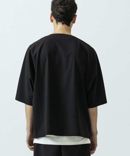 SLICK（スリック）の「【SLICK/スリック】T/R Stretch Dolmansleeve Cardigan/T/Rストレッチドルマンスリーブカーディガン/セットアップ（カーディガン/ボレロ・メンズ・ブラック/チャコールグレー・1/2/3）」の13枚目の写真