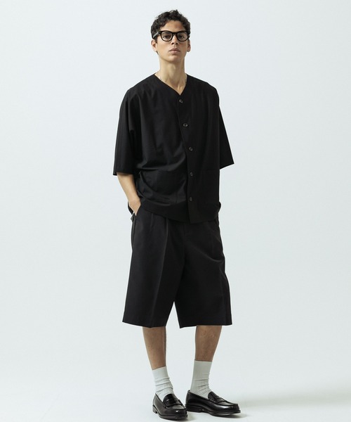 SLICK（スリック）の「【SLICK/スリック】T/R Stretch Dolmansleeve Cardigan/T/Rストレッチドルマンスリーブカーディガン/セットアップ（カーディガン/ボレロ・メンズ・ブラック/チャコールグレー・1/2/3）」の15枚目の写真