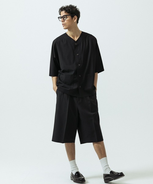 SLICK（スリック）の「【SLICK/スリック】T/R Stretch Dolmansleeve Cardigan/T/Rストレッチドルマンスリーブカーディガン/セットアップ（カーディガン/ボレロ・メンズ・ブラック/チャコールグレー・1/2/3）」の17枚目の写真