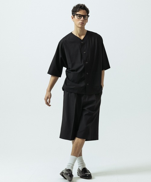 SLICK（スリック）の「【SLICK/スリック】T/R Stretch Dolmansleeve Cardigan/T/Rストレッチドルマンスリーブカーディガン/セットアップ（カーディガン/ボレロ・メンズ・ブラック/チャコールグレー・1/2/3）」の18枚目の写真