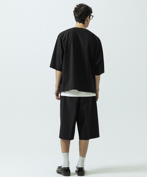 SLICK（スリック）の「【SLICK/スリック】T/R Stretch Dolmansleeve Cardigan/T/Rストレッチドルマンスリーブカーディガン/セットアップ（カーディガン/ボレロ・メンズ・ブラック/チャコールグレー・1/2/3）」の22枚目の写真