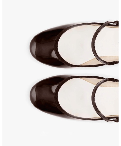 Repetto(レペット)の「Rose メリージェーン - ラバーソール - EUサイズ / V4207V(バレエシューズ・レディース・ダークブラウン・37/36.5/36/35.5/35/34/40/39/38.5/38/37.5)」の3枚目の写真