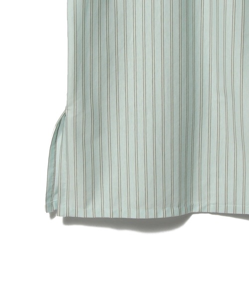 ESTNATION(エストネーション)の「GOOD PEOPLE GOOD STITCHING GOOD PRODUCT for ESTNATION / スーパーハイゲージ ストライプシャツ(シャツ/ブラウス・レディース・ライトブラウン/ライトグリーン・FREE)」の8枚目の写真