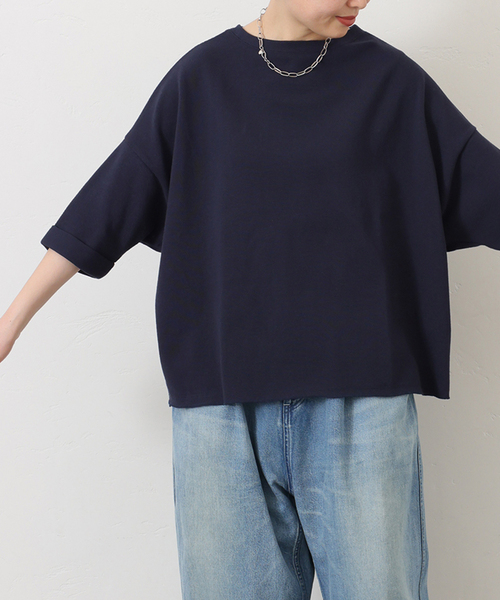 JOURNAL STANDARD LUXE(ジャーナルスタンダード ラックス)の「カノコ プルオーバー(Tシャツ/カットソー・レディース・アイボリー/ネイビー・FREE)」の8枚目の写真