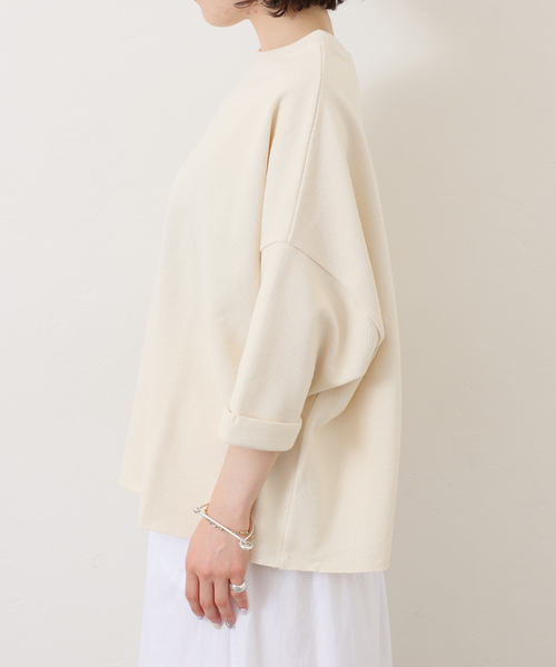 JOURNAL STANDARD LUXE(ジャーナルスタンダード ラックス)の「カノコ プルオーバー(Tシャツ/カットソー・レディース・アイボリー/ネイビー・FREE)」の13枚目の写真