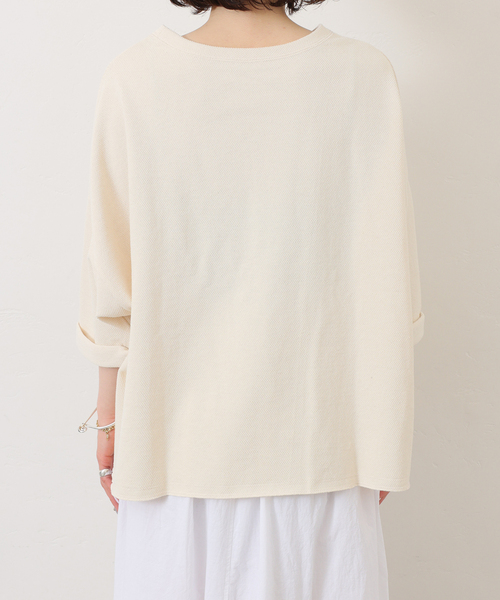 JOURNAL STANDARD LUXE(ジャーナルスタンダード ラックス)の「カノコ プルオーバー(Tシャツ/カットソー・レディース・アイボリー/ネイビー・FREE)」の14枚目の写真