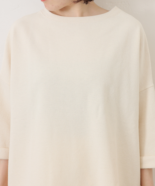 JOURNAL STANDARD LUXE(ジャーナルスタンダード ラックス)の「カノコ プルオーバー(Tシャツ/カットソー・レディース・アイボリー/ネイビー・FREE)」の15枚目の写真