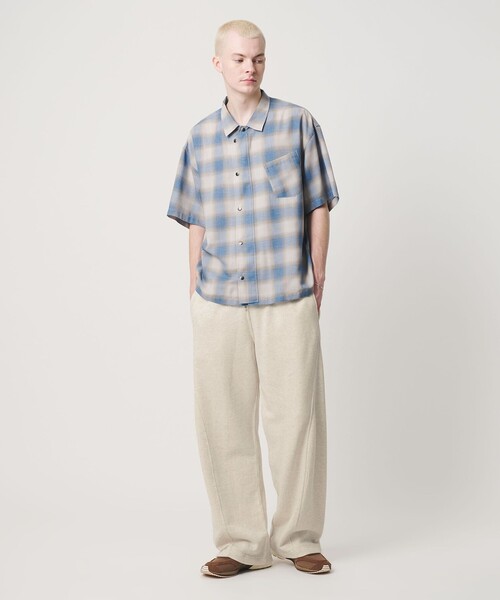 UNITED ARROWS & SONS（ユナイテッドアローズアンドサンズ）の「＜UNITED ARROWS & SONS＞ SWEAT TROUSERS/スウェットパンツ（スウェットパンツ・メンズ・ダークグレー/オフホワイト・L/M/S/XL）」の4枚目の写真