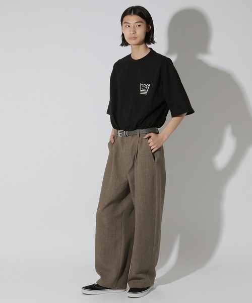 LAKOLE（ラコレ）の「クジラグラフィックT / 670701（Tシャツ/カットソー・メンズ・ホワイト/ブラック・MEDIUM/LARGE）」の11枚目の写真