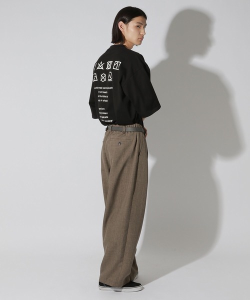 LAKOLE（ラコレ）の「クジラグラフィックT / 670701（Tシャツ/カットソー・メンズ・ホワイト/ブラック・MEDIUM/LARGE）」の13枚目の写真