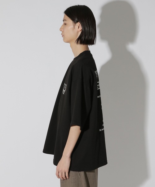 LAKOLE（ラコレ）の「クジラグラフィックT / 670701（Tシャツ/カットソー・メンズ・ホワイト/ブラック・MEDIUM/LARGE）」の17枚目の写真