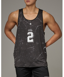 REACTIFY（リアクティファイ）の「Scratcher Singlet Black（Tシャツ/カットソー）」