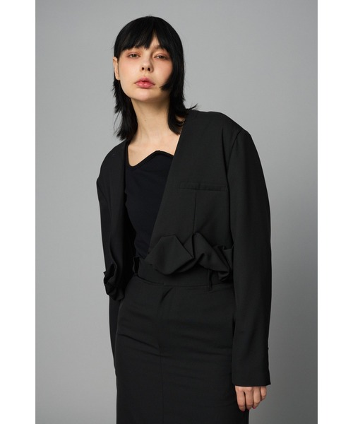 ブランド古着】HeRIN.CYE｜ヘリンドットサイのノーカラージャケット