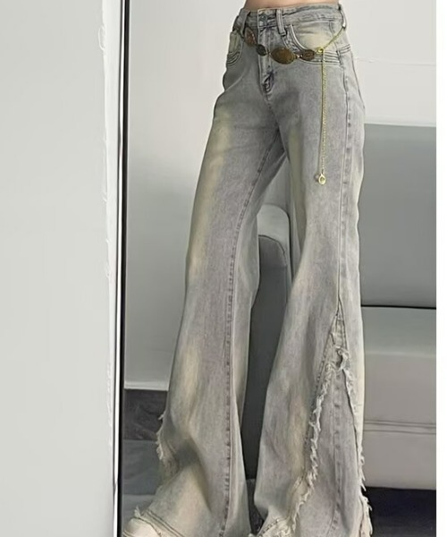 REBALANCE（リバランス）の「フレアデニムパンツ（デニムパンツ・レディース・A・X-LARGE/LARGE/MEDIUM）」の3枚目の写真