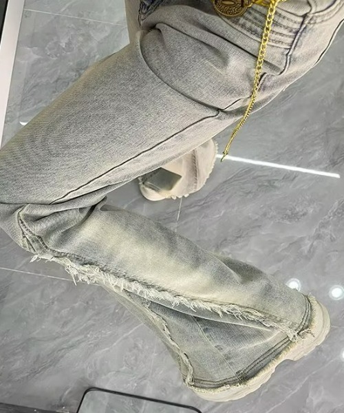 REBALANCE（リバランス）の「フレアデニムパンツ（デニムパンツ・レディース・A・X-LARGE/LARGE/MEDIUM）」の4枚目の写真