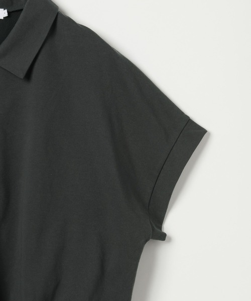 LEPSIM(レプシィム)の「レースドッキングZIPプルオーバー 771108(Tシャツ/カットソー・レディース・モカ/杢グレー/チャコールグレー/オフホワイト・FREE)」の8枚目の写真