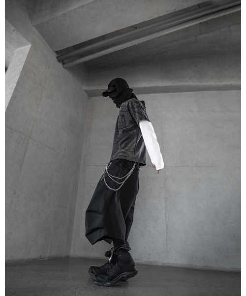 ROARINGRAD(ロアリングラド)の「26 パラシュートバミューダパンツ ブラック(その他パンツ・レディース・その他・MEDIUM/LARGE)」の3枚目の写真