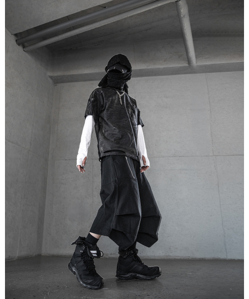 ROARINGRAD(ロアリングラド)の「26 パラシュートバミューダパンツ ブラック(その他パンツ・レディース・その他・MEDIUM/LARGE)」の4枚目の写真