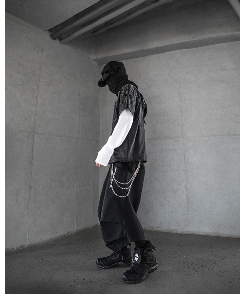 ROARINGRAD(ロアリングラド)の「26 パラシュートバミューダパンツ ブラック(その他パンツ・レディース・その他・MEDIUM/LARGE)」の7枚目の写真