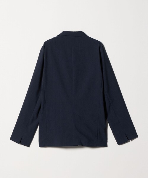 A DAY IN THE LIFE UNITED ARROWS(アデイインザライフユナイテッドアローズ)の「サッカー ダブルブレストジャケット ‐セットアップ対応・マシンウォッシャブル‐ <A DAY IN THE LIFE>(Tシャツ/カットソー・レディース・ベージュ/ネイビー/ブラック・38/36)」の21枚目の写真