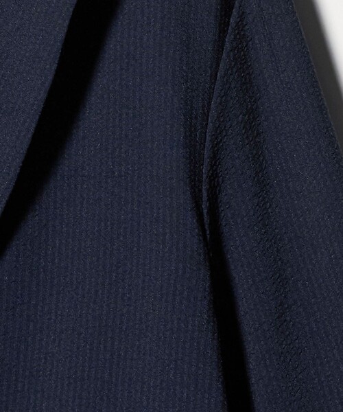 A DAY IN THE LIFE UNITED ARROWS(アデイインザライフユナイテッドアローズ)の「サッカー ダブルブレストジャケット ‐セットアップ対応・マシンウォッシャブル‐ <A DAY IN THE LIFE>(Tシャツ/カットソー・レディース・ベージュ/ネイビー/ブラック・38/36)」の15枚目の写真