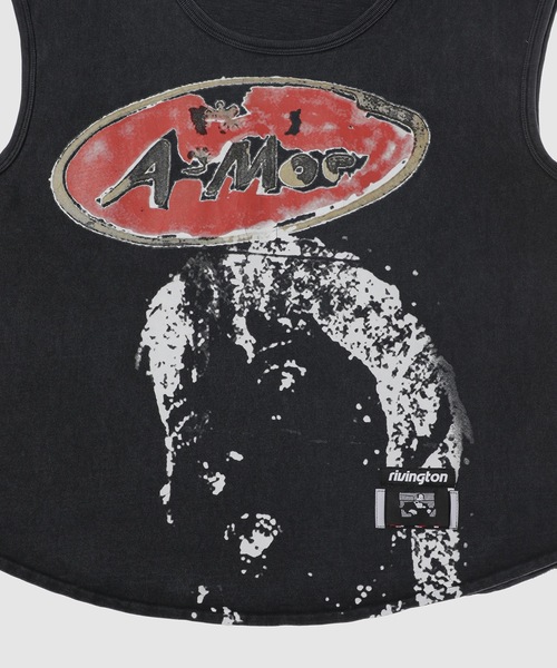 RRR-123(リヴィントンロイレビス)の「AMOR MUSCLE TEE(Tシャツ/カットソー・メンズ・ブラック系その他・L/M)」の2枚目の写真