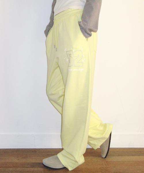 AMESWORLDWIDE(アメスワールドワイド)の「52 HOTFIX SWEAT PANTS YELLOW(スウェットパンツ・レディース・その他・LARGE/MEDIUM/SMALL)」の11枚目の写真