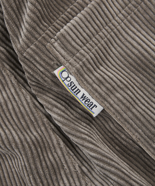 Ocean Pacific（オーシャンパシフィック）の「Ocean Pacific/オーシャンパシフィック FREAK'S STORE for BEACH & FES 別注 HERITAGE CORDUROY SHORTS/ヘリテージ コーデュロイ イージーショーツ（その他パンツ・メンズ・ブラウン/ブルー/グレー/イエロー・MEDIUM/SMALL/LARGE）」の11枚目の写真