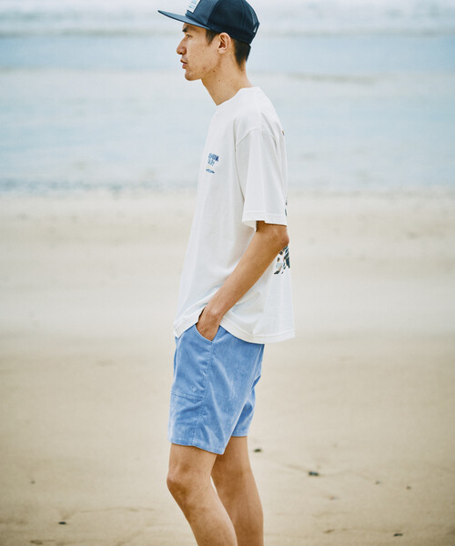 Ocean Pacific（オーシャンパシフィック）の「Ocean Pacific/オーシャンパシフィック FREAK'S STORE for BEACH & FES 別注 HERITAGE CORDUROY SHORTS/ヘリテージ コーデュロイ イージーショーツ（その他パンツ・メンズ・ブラウン/ブルー/グレー/イエロー・MEDIUM/SMALL/LARGE）」の7枚目の写真