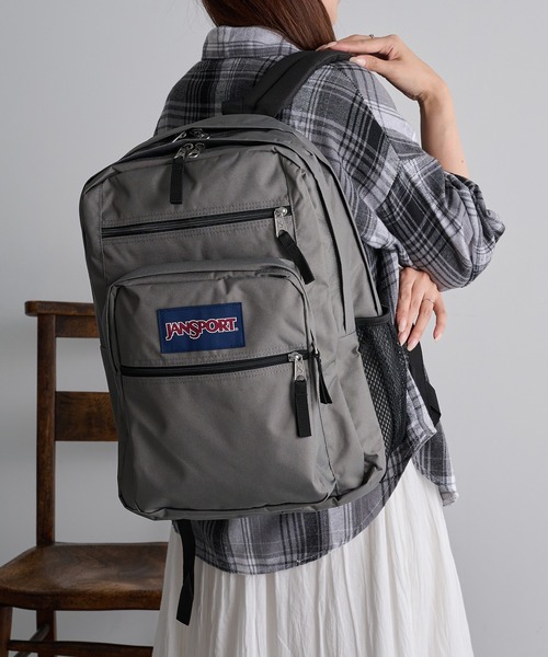 JANSPORT(ジャンスポーツ)の「【JANSPORT】BIG STUDENT(バックパック/リュック・メンズ・レッド/ネイビー/グレー/ブラック・FREE)」の1枚目の写真