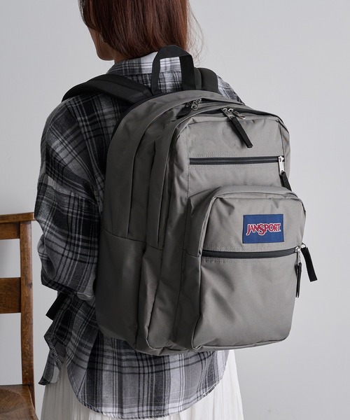 JANSPORT(ジャンスポーツ)の「【JANSPORT】BIG STUDENT(バックパック/リュック・メンズ・レッド/ネイビー/グレー/ブラック・FREE)」の6枚目の写真