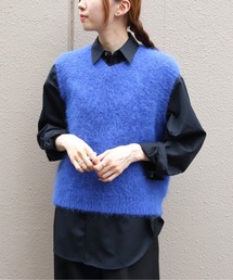THE SHINZONE/シンゾーン アルパカシャギーニットベスト ALPACA SHAGGY KNIT VEST 26AMSNI04