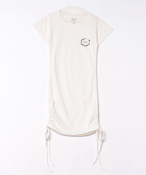 RVCA（ルーカ）の「RVCA/ルーカ ミニ丈 ワンピース BG04C365（ワンピース・レディース・ホワイト×ブラック/ブラック×ホワイト・S/M）」の8枚目の写真