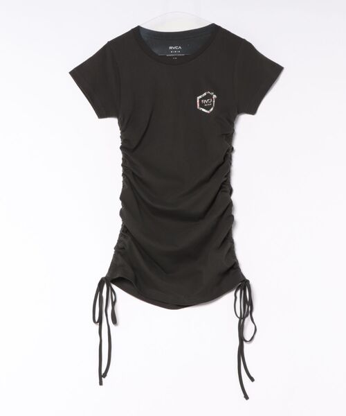 RVCA（ルーカ）の「RVCA/ルーカ ミニ丈 ワンピース BG04C365（ワンピース・レディース・ホワイト×ブラック/ブラック×ホワイト・S/M）」の15枚目の写真