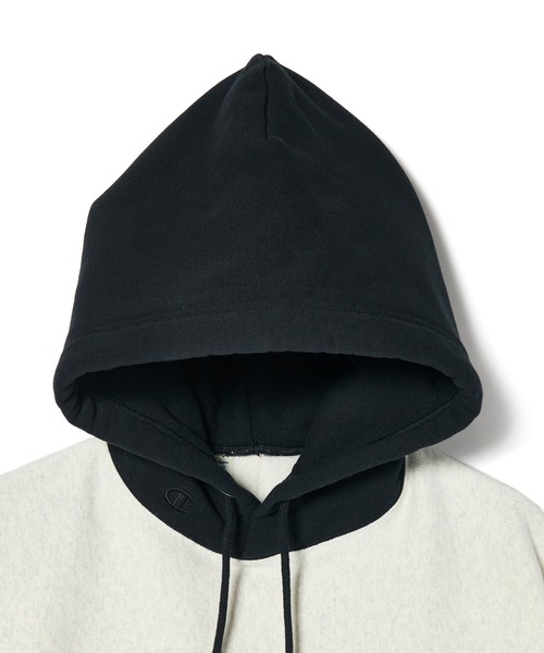 N.HOOLYWOOD(N.ハリウッド)の「【N.HOOLYWOOD】C8-C128 ×Champion HOODIE(パーカー・メンズ・ホワイト/ダークグレー・LARGE/MEDIUM/SMALL)」の4枚目の写真
