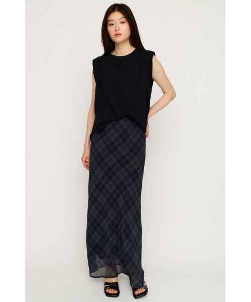SLY(スライ)の「【SNSで話題!】COMFORT MAXI SKIRT コンフォートマキシスカート 夏服(スカート・レディース・ブラック系その他2・1/0)」の14枚目の写真