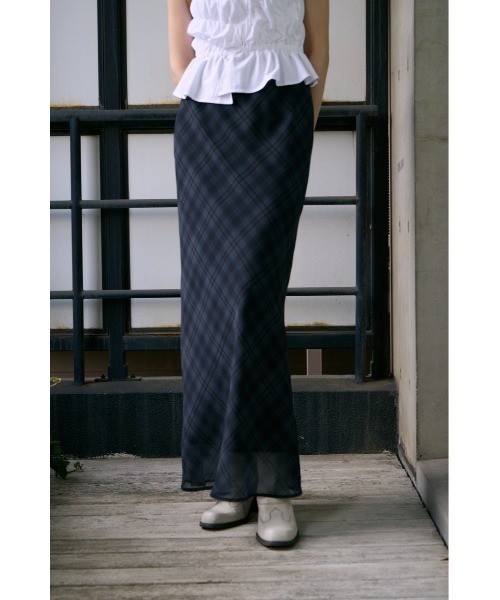 SLY(スライ)の「【SNSで話題!】COMFORT MAXI SKIRT コンフォートマキシスカート 夏服(スカート・レディース・ブラック系その他2・1/0)」の10枚目の写真