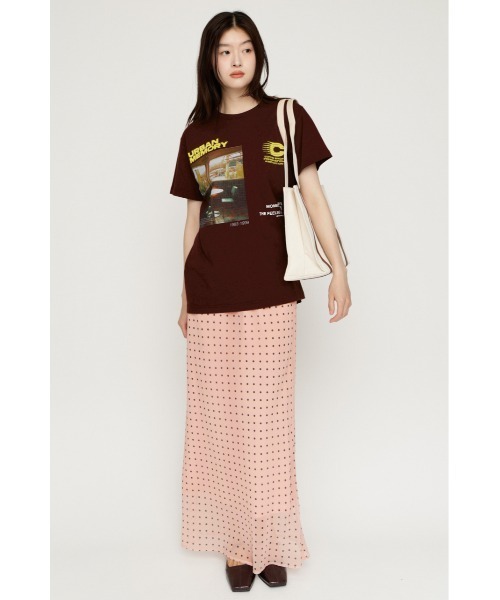 SLY（スライ）の「【SNSで話題！】COMFORT MAXI SKIRT コンフォートマキシスカート 夏服 秋服（スカート・レディース・ブラック系その他2/ピンク/ブラウン/ブラック・1/0）」の12枚目の写真