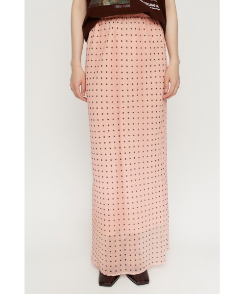 SLY（スライ）の「【SNSで話題！】COMFORT MAXI SKIRT コンフォートマキシスカート 夏服 秋服（スカート・レディース・ブラック系その他2/ピンク/ブラウン/ブラック・1/0）」の13枚目の写真