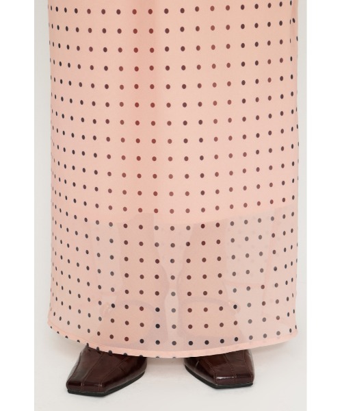 SLY（スライ）の「【SNSで話題！】COMFORT MAXI SKIRT コンフォートマキシスカート 夏服 秋服（スカート・レディース・ブラック系その他2/ピンク/ブラウン/ブラック・1/0）」の18枚目の写真