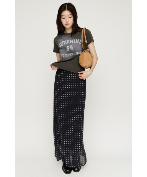 SLY（スライ）の「【SNSで話題！】COMFORT MAXI SKIRT コンフォートマキシスカート 夏服 秋服（スカート・レディース・ブラック系その他2/ピンク/ブラウン/ブラック・1/0）」の21枚目の写真