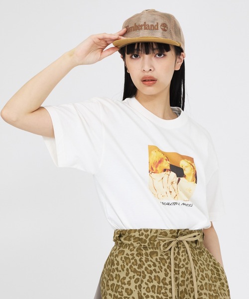 Timberland(ティンバーランド)の「【Timberland / ティンバーランド】Mesh Trucker Cap / メッシュトラッカーキャップ(TBC0YH46・ロゴキャップ・ユニセックス)(キャップ・メンズ・ネイビー/ベージュ/グレー・フリー)」の10枚目の写真