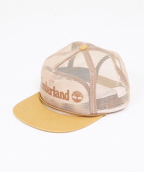Timberland(ティンバーランド)の「【Timberland / ティンバーランド】Mesh Trucker Cap / メッシュトラッカーキャップ(TBC0YH46・ロゴキャップ・ユニセックス)(キャップ・メンズ・ネイビー/ベージュ/グレー・フリー)」の14枚目の写真