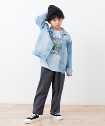 chil2（チルツー）の「ハイパーストレッチ ピンタック ワイドパンツ（スラックス）」