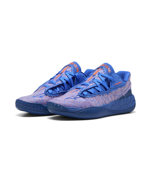 PUMA（プーマ）の「PUMA プーマ メンズ MB.05 ロー バスケットボールシューズ（スニーカー・メンズ・レッド系その他・27.0cm/27.5cm/26.0cm/26.5cm/29.0cm/28.5cm/28.0cm）」の2枚目の写真