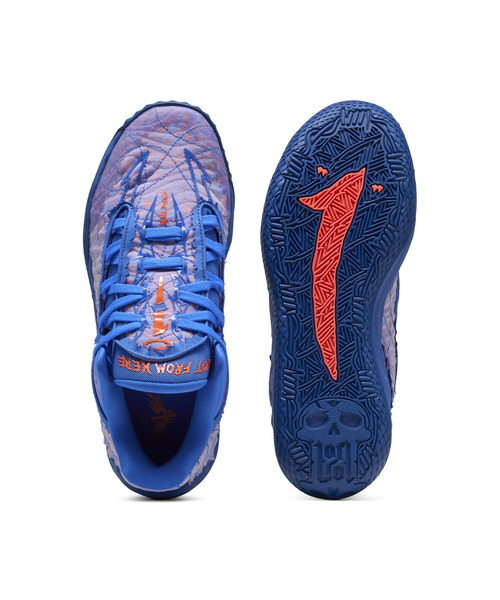 PUMA（プーマ）の「PUMA プーマ メンズ MB.05 ロー バスケットボールシューズ（スニーカー・メンズ・レッド系その他・27.0cm/27.5cm/26.0cm/26.5cm/29.0cm/28.5cm/28.0cm）」の4枚目の写真
